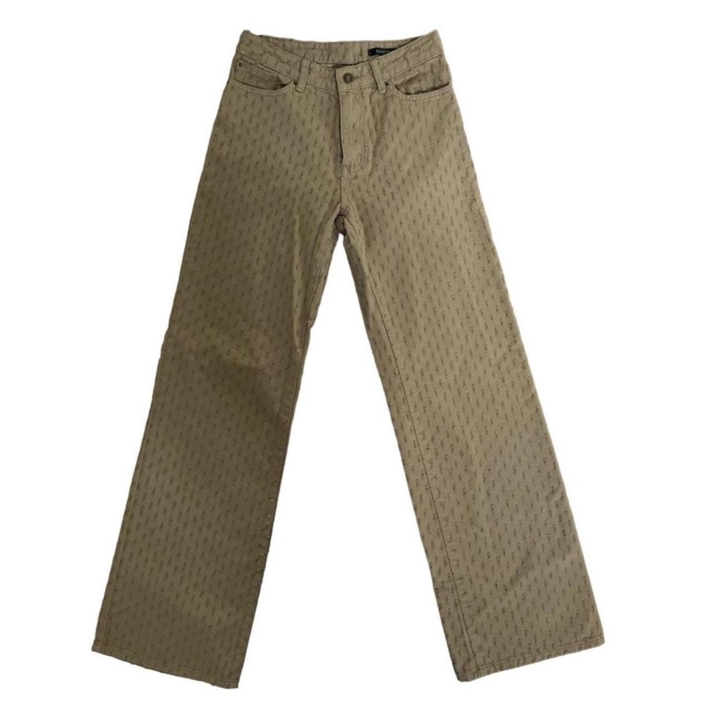 Jaded London Textured Wide Leg Pants
